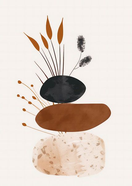 Abstract minimalist shapes No 1 by Andreas Magnusson