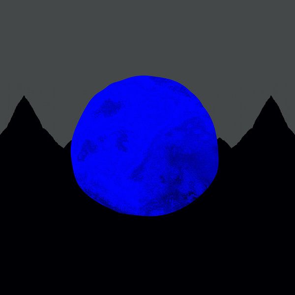 Night in the mountains by Mad Dog Art