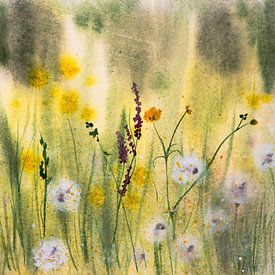 Aquarel part 116 van Tania Perneel