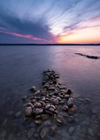 Glühender Himmel am Ammersee