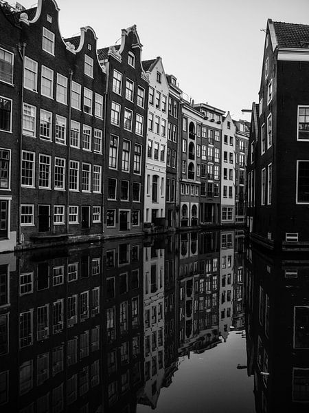 Amsterdam in zwart/wit van Odette Kleeblatt