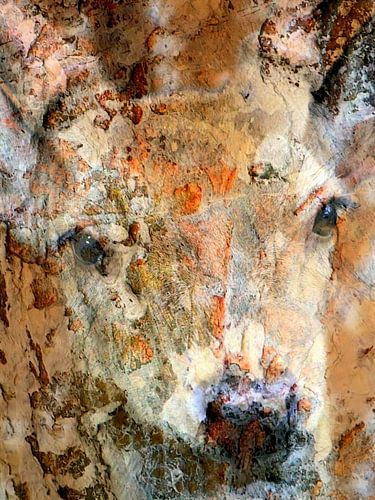 Aandoenlijk herten gezicht