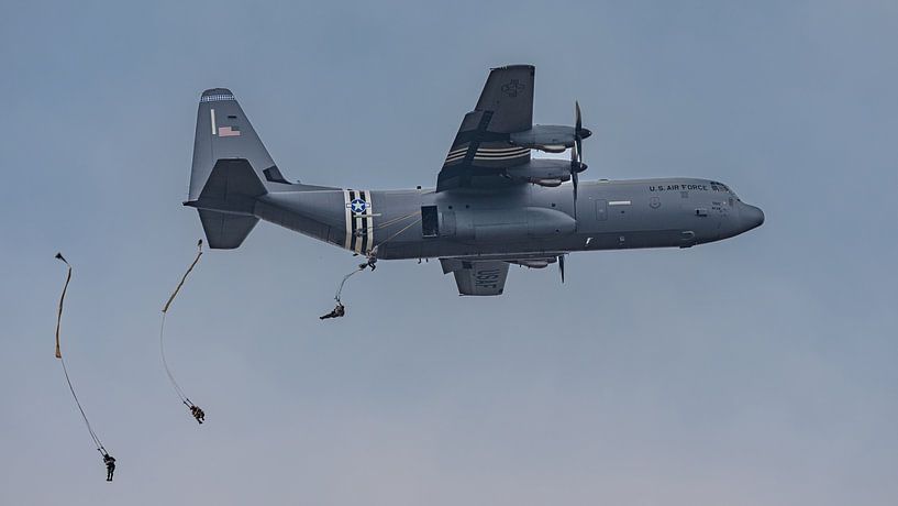 U.S. Air Force Lockheed C-130J Hercules. by Jaap van den Berg