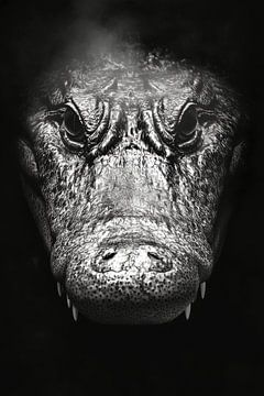 Krokodil van Poster Art Shop