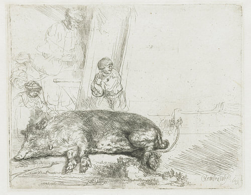 De zeug, Rembrandt van Rijn