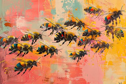 Bienenmalerei