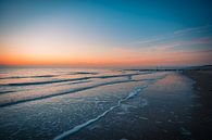 Sonnenuntergang am Strand von Dishoek von Andy Troy Miniaturansicht