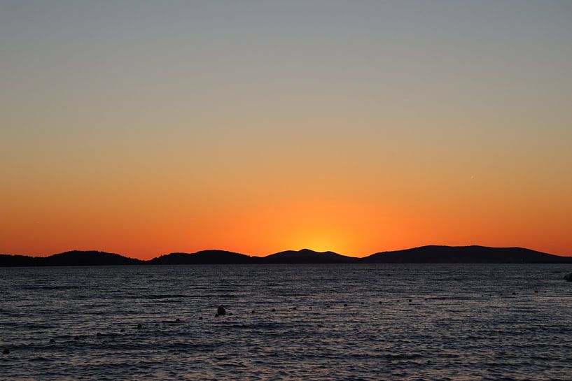 Sunset in Croatia by Rob Doornbos