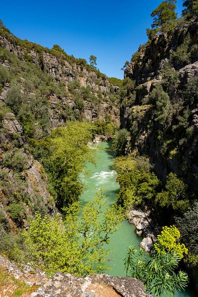 Antalya's famous Green Canyon from above by Photo Art Thomas Klee