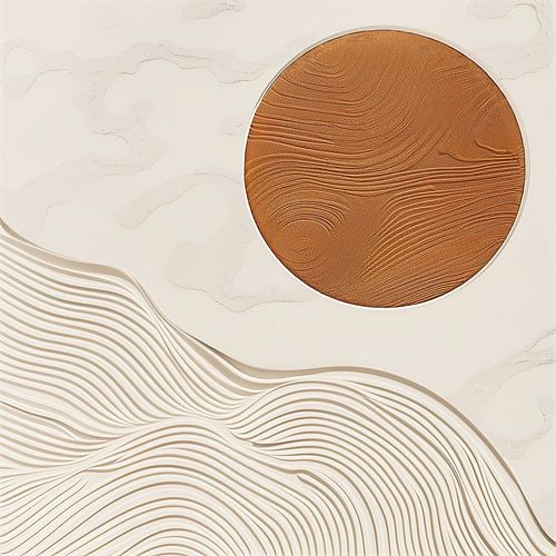 Vagues &amp ; le soleil