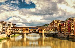 Ponte Vecchio Florence van Ilya Korzelius