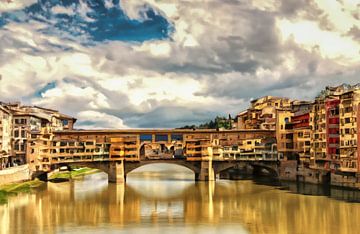 Ponte Vecchio Florence by Ilya Korzelius