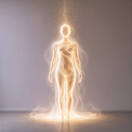 Ätherische Lichtgestalt von Markus Gann