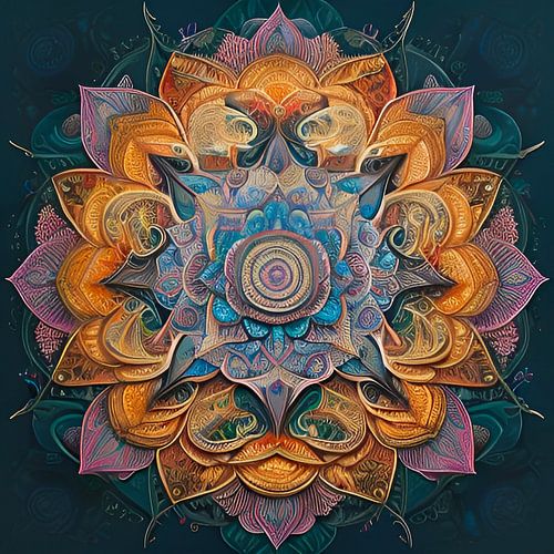 Uit de serie van Mandaal-1