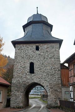 De ridderpoort in Stolberg/Harz