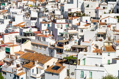 Witte huisjes in Competa