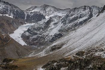 Vergezicht op een Gletsjer .