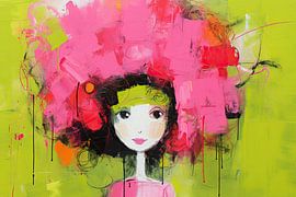 Painting with a smile by Wonderful Art