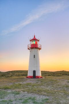 Sylt Lighthouse List-West in the evening