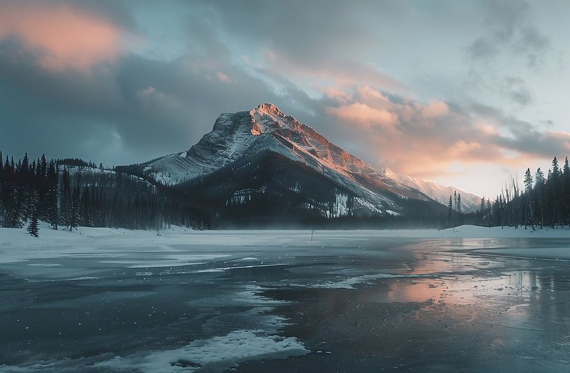 Wintermärchen im Morgenlicht von fernlichtsicht