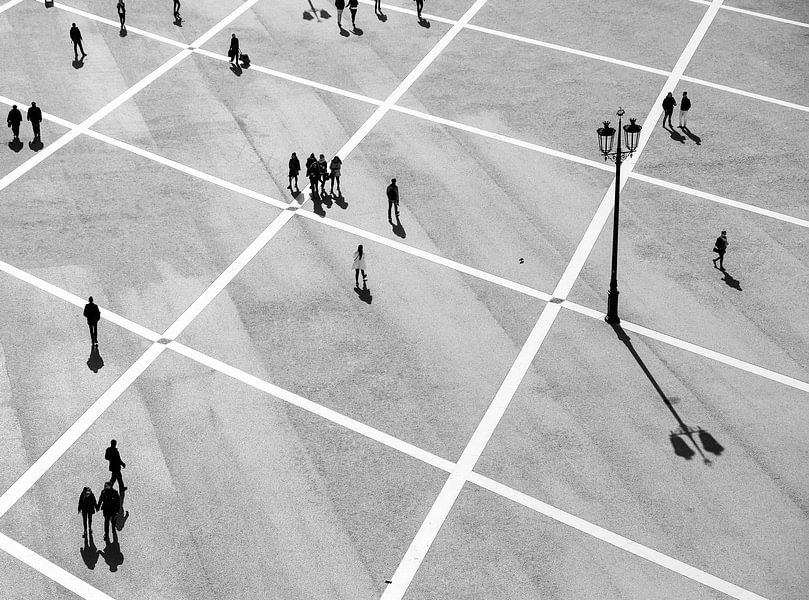 Blick vom Arco da Rua Augusta von Marit Lindberg