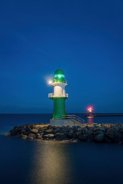 Feu de quai Warnemünde par Christian Möller Jork