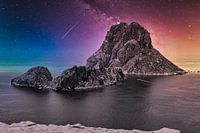 Magical island of Es Vedra near Ibiza