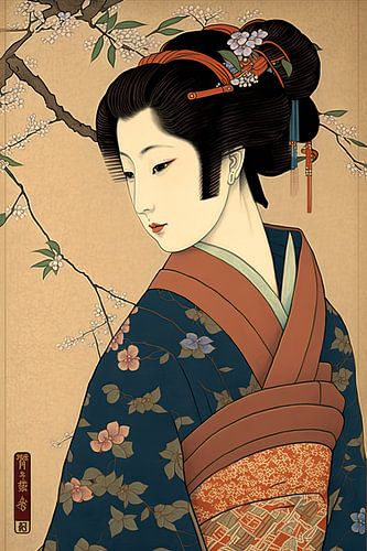 Enchanting Geisha, Harmony of Beauty