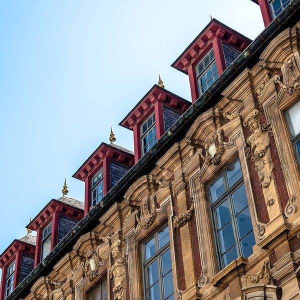 Gevel in Lille by Hans Verduin