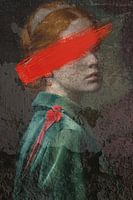 Girl with red pearl