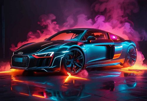 Audi R8 - Neon Droom