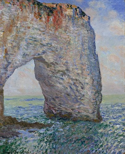 Manneporte in de buurt van Étretat, Claude Monet