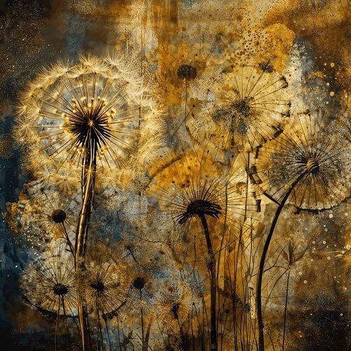 Zauberhafter Löwenzahn von Floral Abstractions