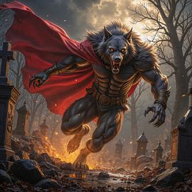 FENRATH - Le Loup-Garou en Chasse dans le Cimetière sur INFERAURUM