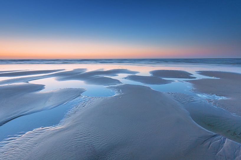 Tidal pools North Sea beach by Jurjen Veerman
