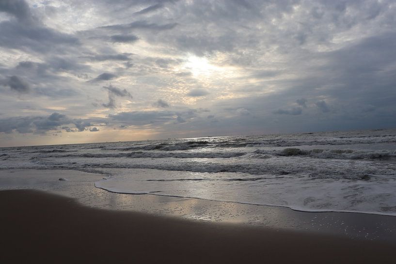 Golden Hour at the Shore with Sunset by jpgriffintheauthor