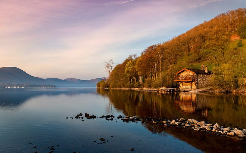 Bootshaus des Duke of Portland, Lake District von Adelheid Smitt