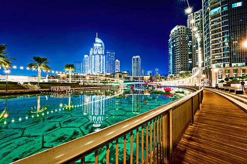 Le Dubai Mall de nuit