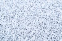 De magie van de vorst, abstracte winterse rijp van dichtbij