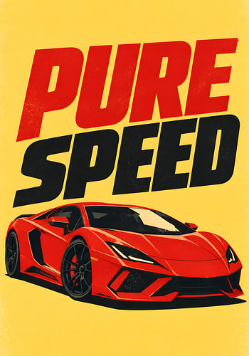 Pure Speed Rode Supercar