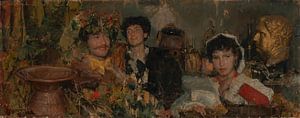 Antonio Mancini - Nach der Weinlese