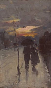 Tom Roberts, Going home - 1889 by Atelier Liesjes