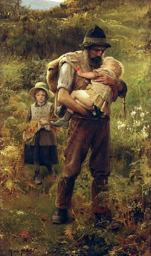 Arthur Hacker,Een zware last