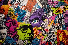Pop Culture Collage by Art Lovers
