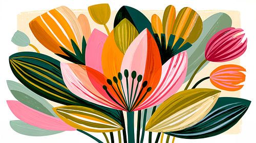 Abstract Bouquet