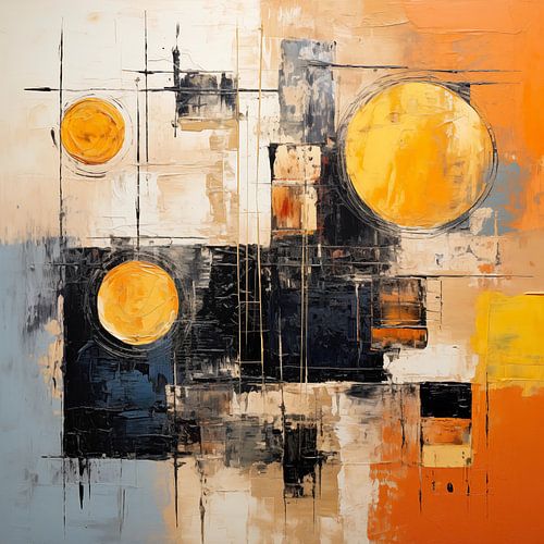 Abstracte ronde vormen