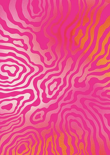 TW Living - Abstract LOTTE pink