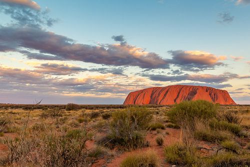 Sonnenaufgang Uluru (Ayers Rock), Australien