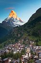 Matterhorn above Zermatt by Menno Boermans thumbnail