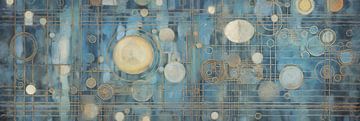 Blauer technologischer Horizont von Whale & Sons